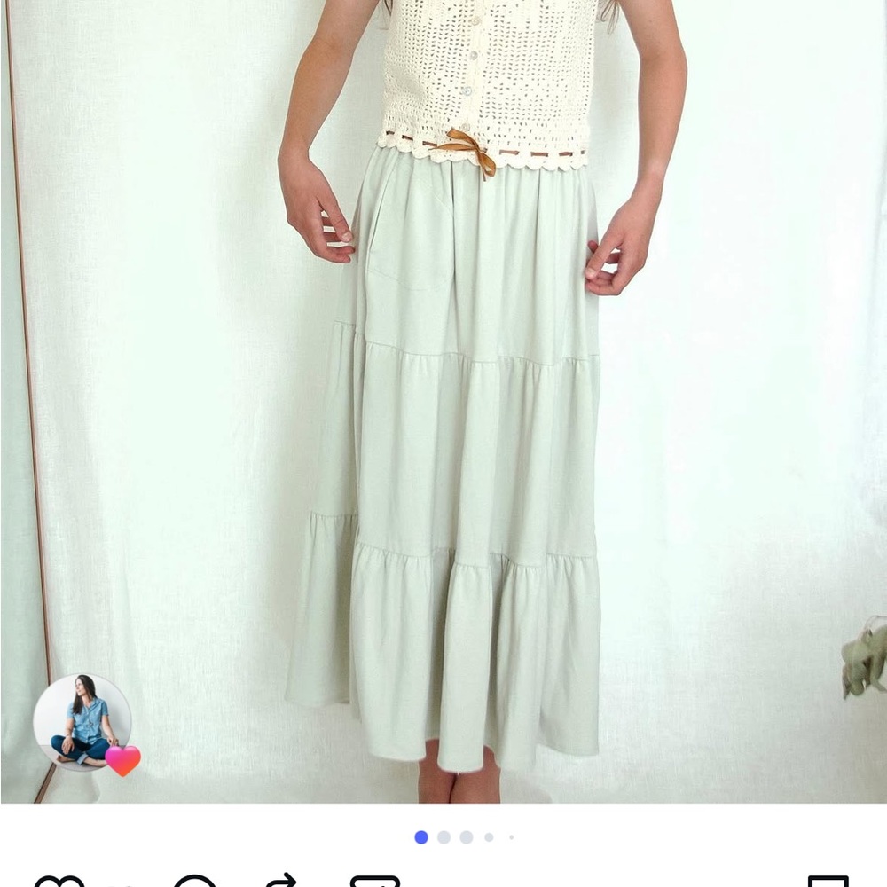 Iver and isla moonflower skirt